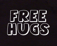 free hugs t shirt